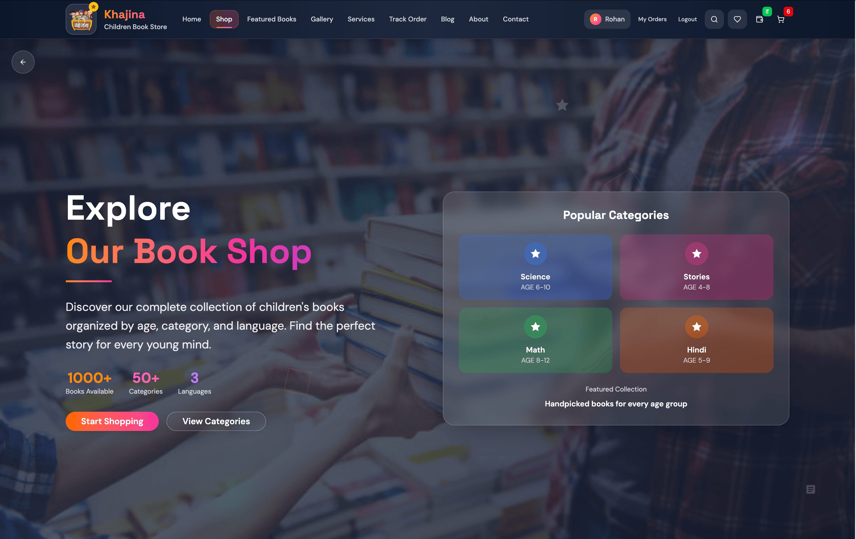 ONLINE Sale of books