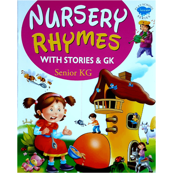 Nursery Rhymes with Stories and GK- for Senior KG